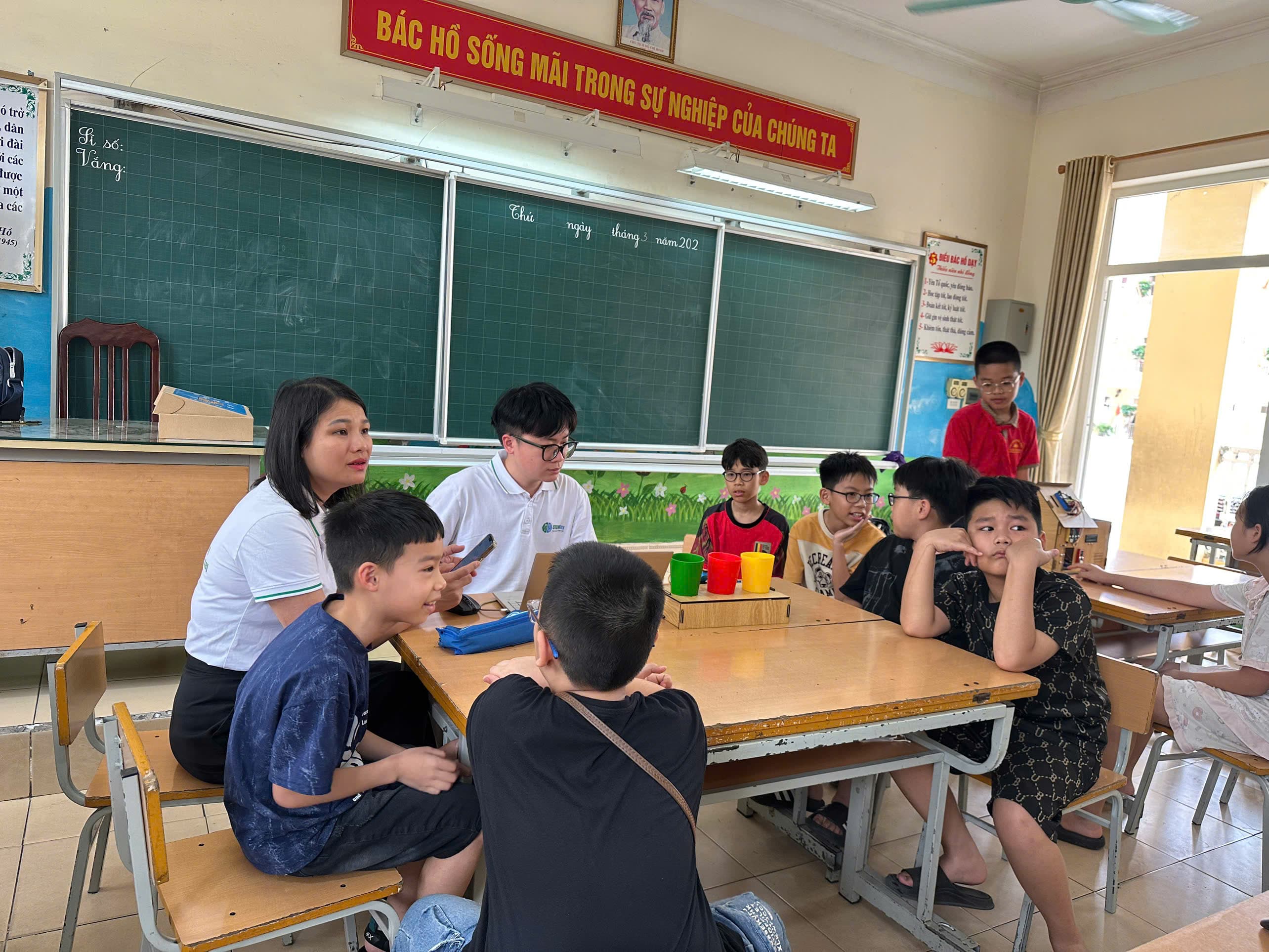 STEMKey kết hợp trường Tiểu học Cẩm Phả, Phường Cẩm Phả, Tỉnh Quảng Ninh đào tạo STEM theo công văn số 78/TB-NCTK ngày 20/12/2025